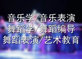 音乐学/音乐表演……